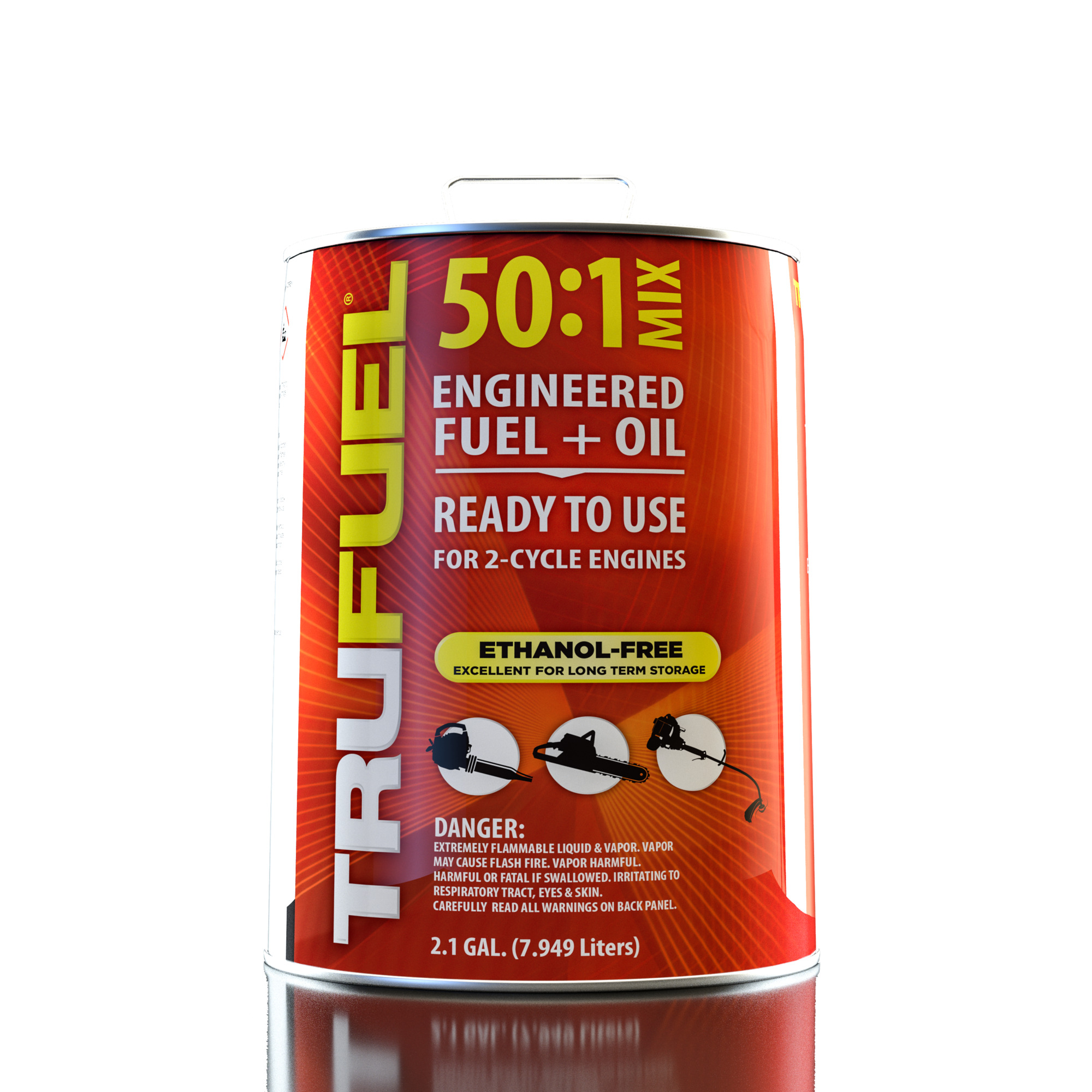 TRUFUEL, 2-Cyce Premixed 50:1 2.1 Gal., Included (qty.) 1 Model# 301027210202